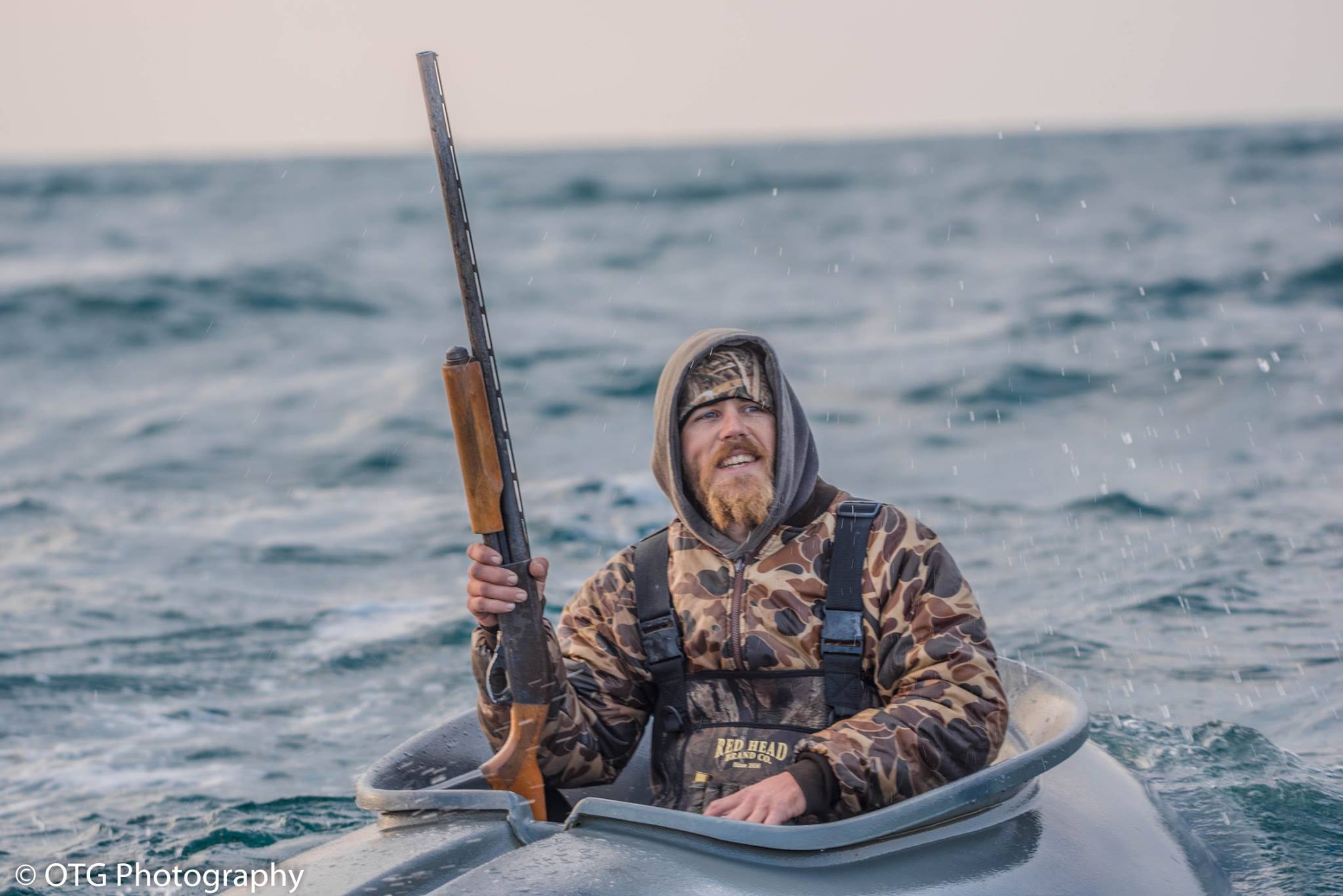 Lake Michigan sea duck hunting guide, Patrick Cummings. 